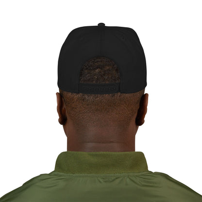 Embroidered Runner Silhouette Snapback Hat