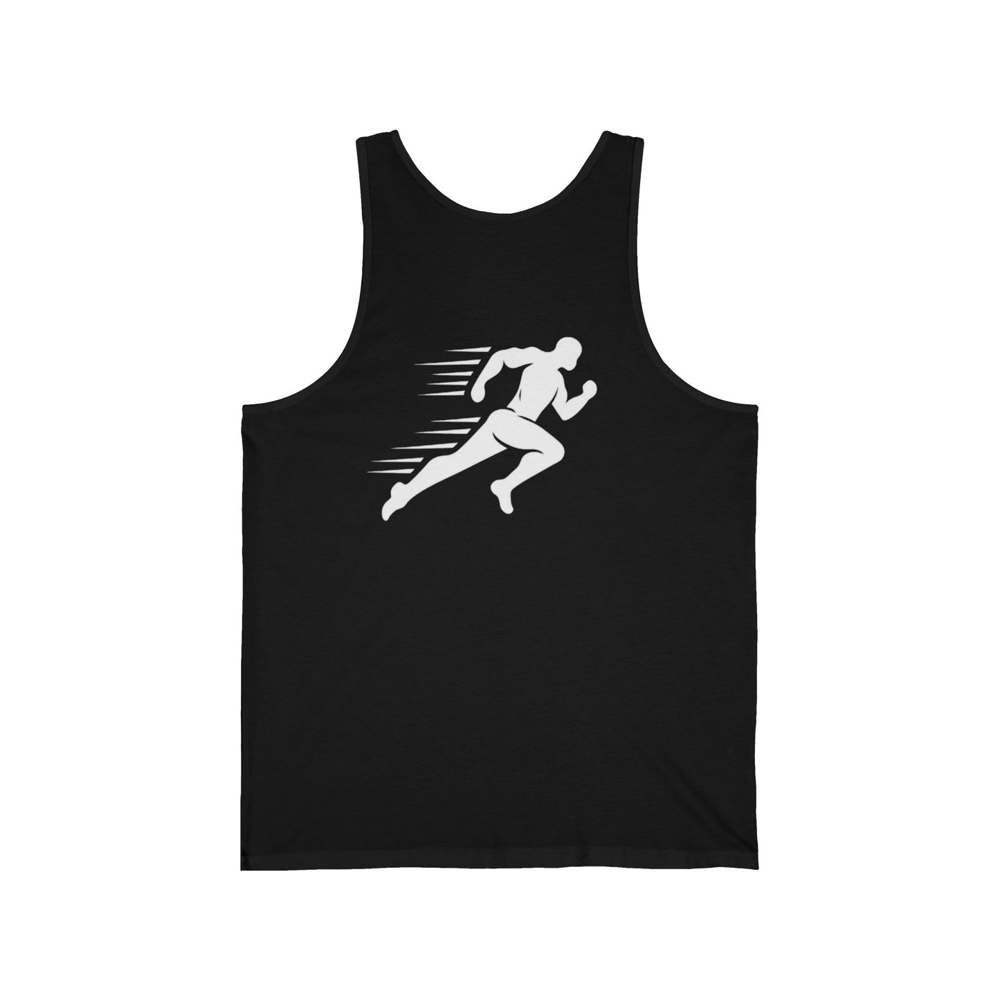 Running Tank Top – "GoLiveMore" Sprint Graphic Athletic Tank