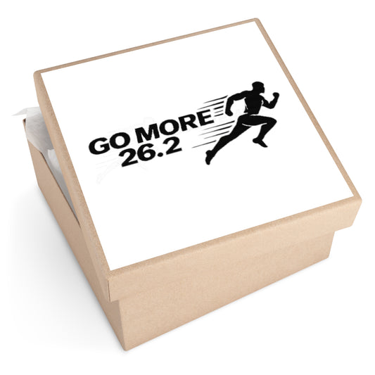 Custom Blank Square Vinyl Sticker — Durable Printable Label for Packaging, Crafts, and Branding