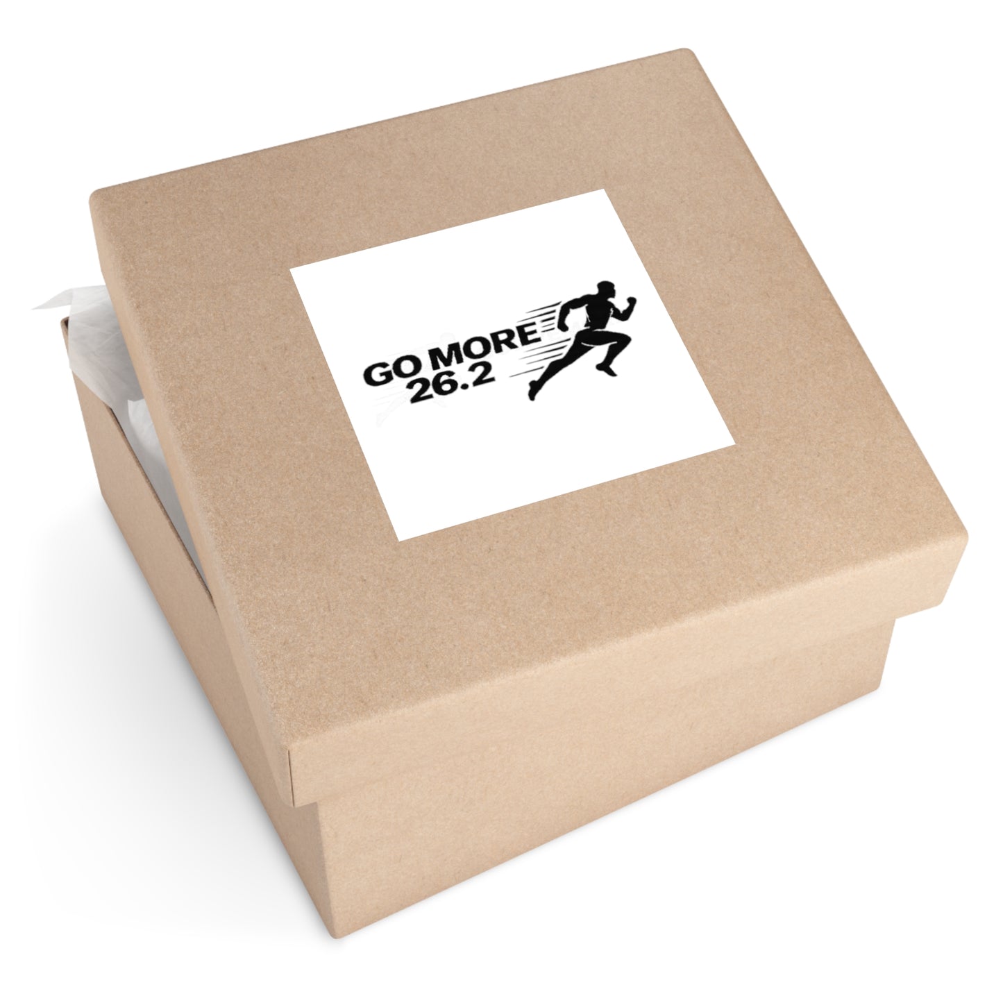 Custom Blank Square Vinyl Sticker — Durable Printable Label for Packaging, Crafts, and Branding